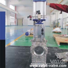 Stainless Steel Through Going Knife Gate Valve